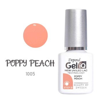 DEPEND COSMETIC - Gel iQ UV/LED Polish - Poppy Peach #1005  - Fixed Size