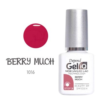 DEPEND COSMETIC - Gel iQ UV/LED Polish - Berry Much #1016  - Fixed Size