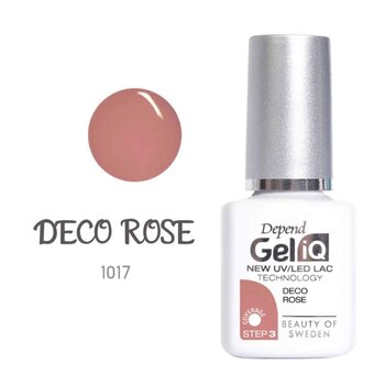 DEPEND COSMETIC - Gel iQ UV/LED Polish - Deco Rose #1017  - Fixed Size