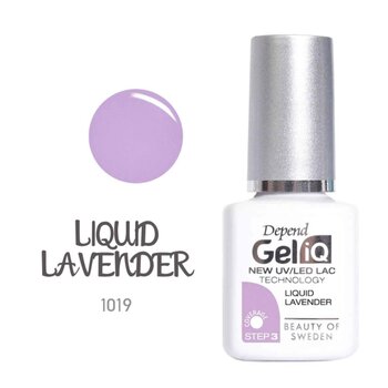 DEPEND COSMETIC - Gel iQ UV/LED Polish - Liquid Lavender #1019  - Fixed Size