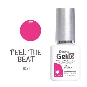 DEPEND COSMETIC - Gel iQ UV/LED Polish - Feel the Beat #1021  - Fixed Size