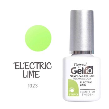 DEPEND COSMETIC - Gel iQ UV/LED Polish - Electric Lime #1023  - Fixed Size