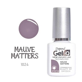 DEPEND COSMETIC - Gel iQ UV/LED Polish - Mauve Matters #1024  - Fixed Size