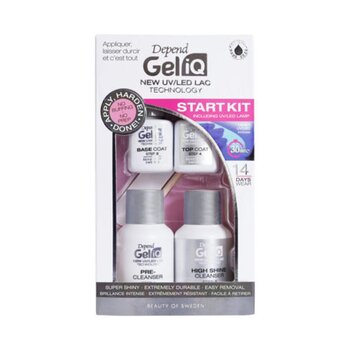 DEPEND COSMETIC - Gel iQ UV/LED Lamp Start Kit #2900  - Fixed Size