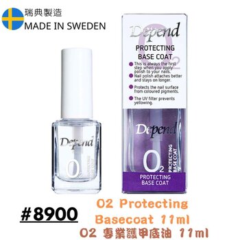 DEPEND COSMETIC - O2 Protecting Base coat 11ML  - Fixed Size