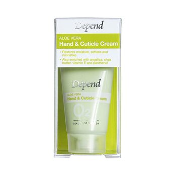 DEPEND COSMETIC - O2 Aloe Vera Hand & Cuticle Cream  - Fixed Size