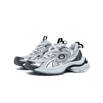 OLD ORDER OLD ORDER TURBO GT RUNNING SHOE WHITE-SILVER 45