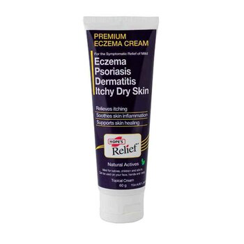 Hope's Relief - Premium Eczema Cream 60g (Made in Australia)  - 60g