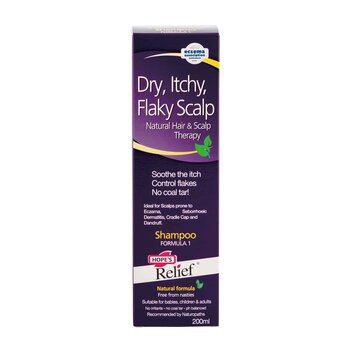 Hope's Relief - Itchy Flaky Scalp Shampoo 200ml (Made in Australia)  - 200ml