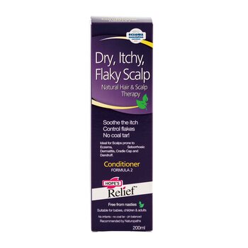 Hope's Relief - Itchy Flaky Scalp Conditioner 200ml (Made in Australia)  - 200ml