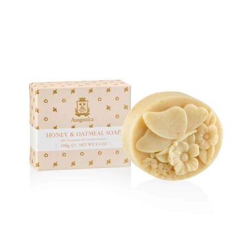 Ausganica - ORGANIC HONEY & OATMEAL SOAP  - 100g