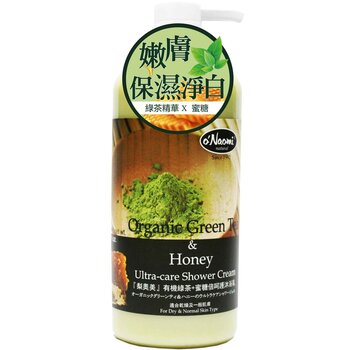 o'Naomi Organic Green Tea & Honey Ultra-care Shower Cream 800ML 800ml