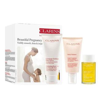 Clarins - A Beautiful Pregnancy Travel Exclusive SET  - 3 pcs