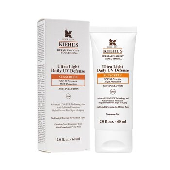 Kiehl's - Ultra Light Daily Uv Defense Spf50 PA  - 60ml