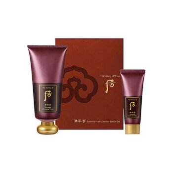 Whoo (The History Of Whoo) - Jinyulhyang Face Wash 2-piece Set  - 180ml+40ml