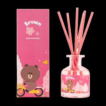 everybody LABO - LINE FRIENDS - BROWN Blooming Day's Reed Diffuser  - 130ml