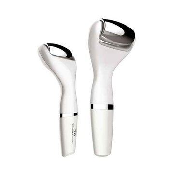 TOUCHBeauty - UK Brand Microcurrent Facial Device TB1587- # White/Silver  - Fixed size