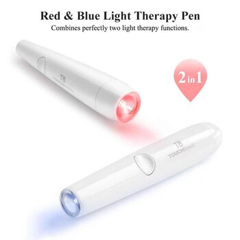 TOUCHBeauty - UK Brand Light Therapy Pen TB1693- # White  - Fixed size