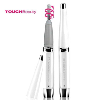 TOUCHBeauty - UK 360 degree Rotating Heated Eyelash Curler (TB-1218)- # White/Silver  - Fixed size