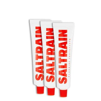 SALTRAIN - Gray Salt Toothpaste Fluoride (3pcs)  - 100g