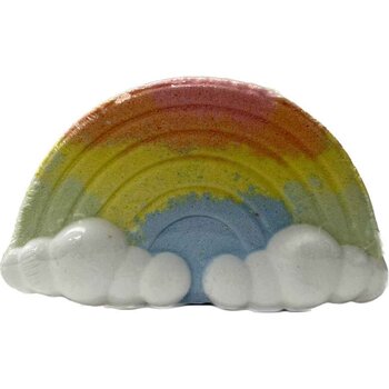 Chain Bridge Honey Farm - Cloudy Rainbow Bath Bomb-White Team  - 160g