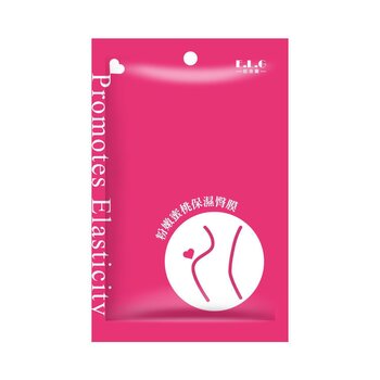 E.L.G - Pinky Peach Elasticity Butt Mask  - 1pc