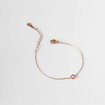 보석류 eclater jewellery Brya Minimal Crystal Bracelet 1pc