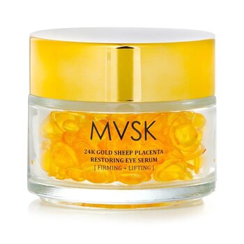 MVSK - 24K Gold Sheep Placenta Restoring Eye Serum  - 72capsules