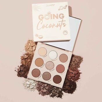 Colourpop Going Coconuts Eyeshadow Palette Picture Color