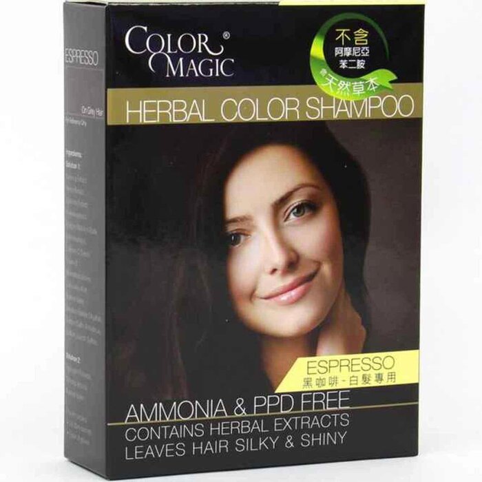 Color Magic Herbal Color Shampoo (Espresso) Fixed SizeProduct Thumbnail