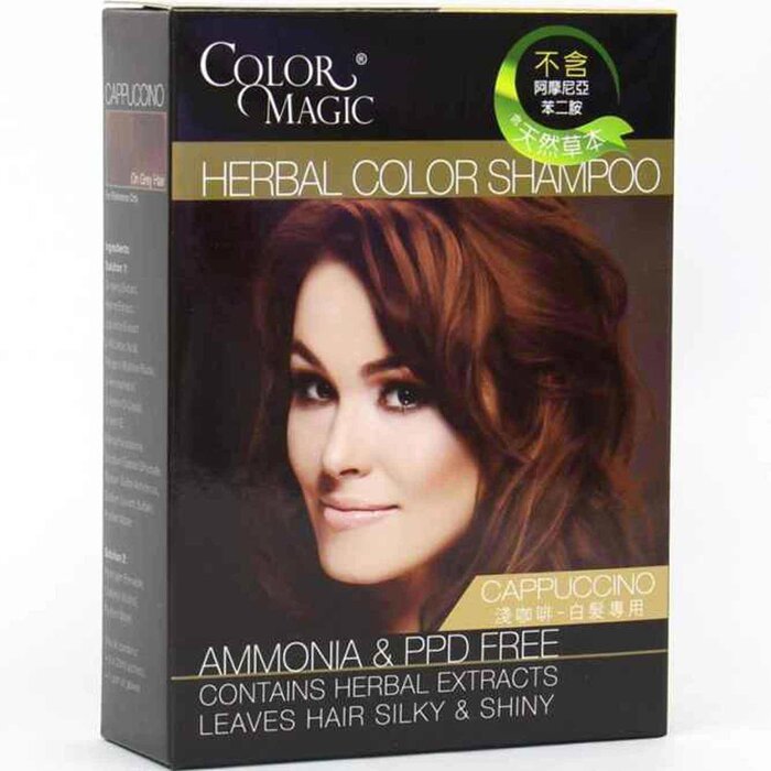 カラーマジック Color Magic Herbal Color Shampoo (Cappuccino) Fixed SizeProduct Thumbnail