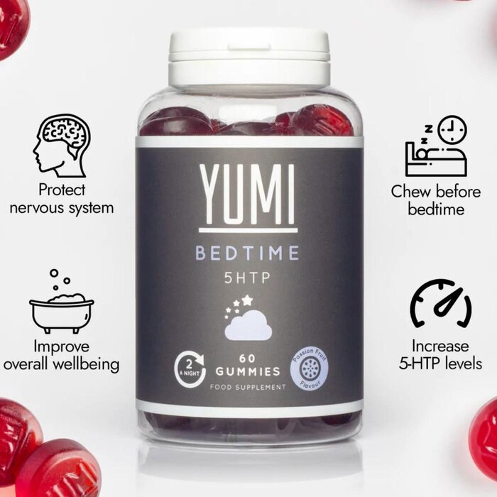 유미 영양 Yumi Nutrition Bedtime Gummies (5HTP) 60pcs insomnia/ sleep well  Product Thumbnail