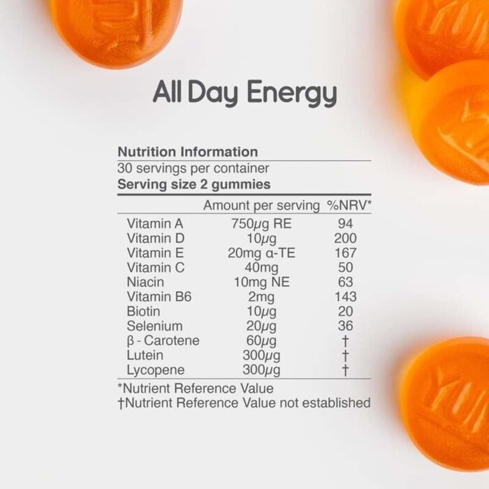 Yumi Nutrition All Day Energy 60pcs Picture ColorProduct Thumbnail