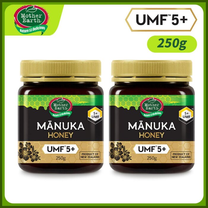 Mother Earth [2 Bottles][UMF™ 5+] New Zealand Manuka Honey 250g [53071] Picture ColorProduct Thumbnail