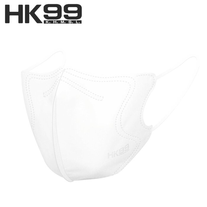 에이치케이 99 HK99 HK99 (Normal Size) 3D MASK (30 pieces) White Picture ColorProduct Thumbnail