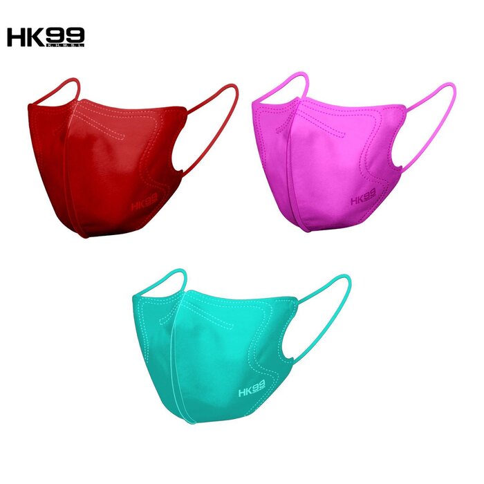 HK99 HK99 3D成人立體口罩 (大地彩色) 30片裝 (適合一般成人面型) 4層口罩 [獨立包裝] Picture ColorProduct Thumbnail