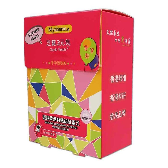 Mytianran Genki Reishi 3 tea Drip bag 5packsProduct Thumbnail