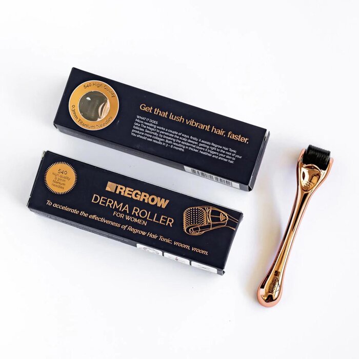 Regrow Hair Clinics Regrow Hair Clinics - Hair Grow Derma Roller #Gold Rose 540*0.3mm Fixed SizeProduct Thumbnail