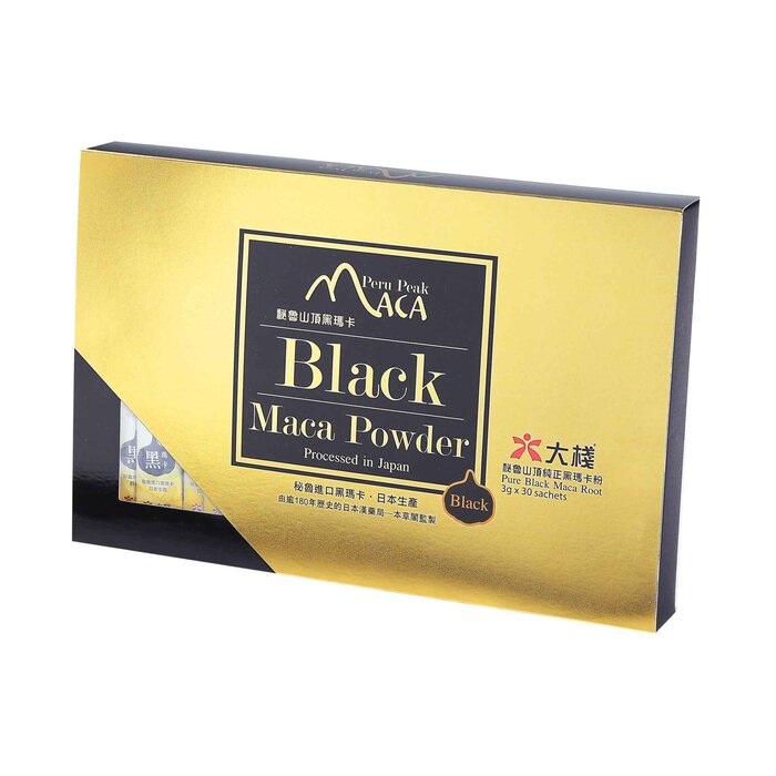 Max Choice Peru's Peak Maca - Pure Black Maca Root 3g x 30 sachetsProduct Thumbnail
