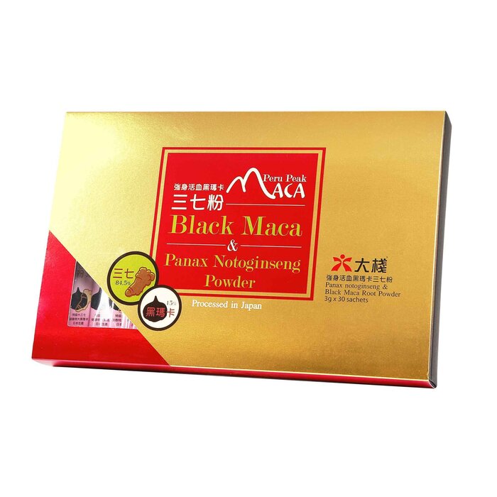 Max Choice Panax notoginseng & Black Maca Root Powder 3g x 30 sachetsProduct Thumbnail