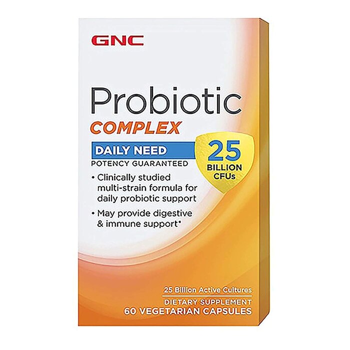 GNC Probiotic Complex Daily Need 25 Billion CFUs 30 Vegetarian Capsules Picture ColorProduct Thumbnail