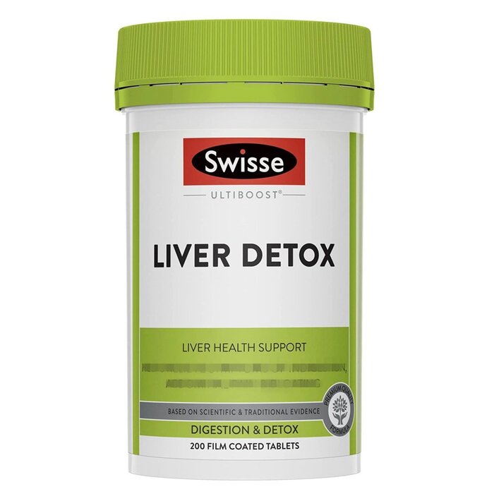 Swisse Ultiboost Liver Detox 200 Tablets (Reference EXP:09/2025*) Picture ColorProduct Thumbnail