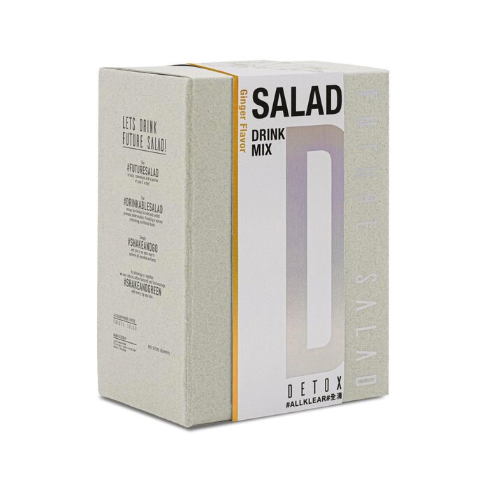 퓨쳐 샐러드 Future Salad Detox Salad Drink Mix (Ginger Flavor) 30 SachetsProduct Thumbnail