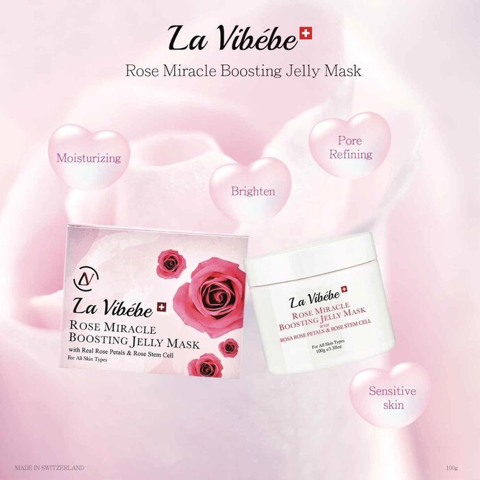 La Vibebe Rose Miracle Boosting Jelly Mask Fixed SizeProduct Thumbnail