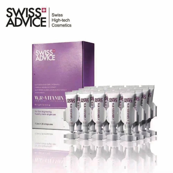 Swiss Advice W.R. – Vitamin C Instant Infusion Serum (Whitening, Exfolianes, Brightening) (e2ml 1 stick/1 box 20 sticks) SA008 Fixed SizeProduct Thumbnail