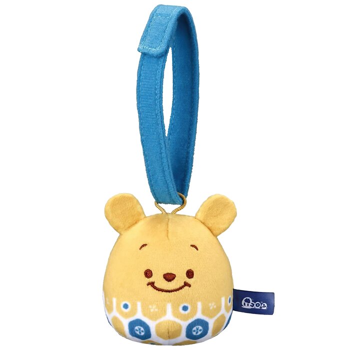 Disney baby EYEUP - Winnie the Pooh Fabric Hand Strap Rattle tumbler toy 2M+ Fixed SizeProduct Thumbnail