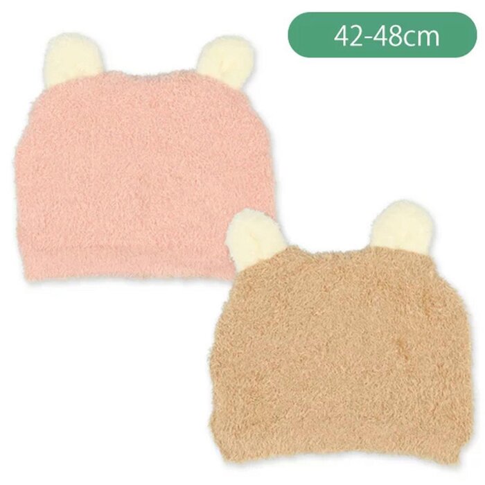 Elfindoll  Nishimatsuya cotton candy knitted BB hat Pink 42-48cm Fixed SizeProduct Thumbnail