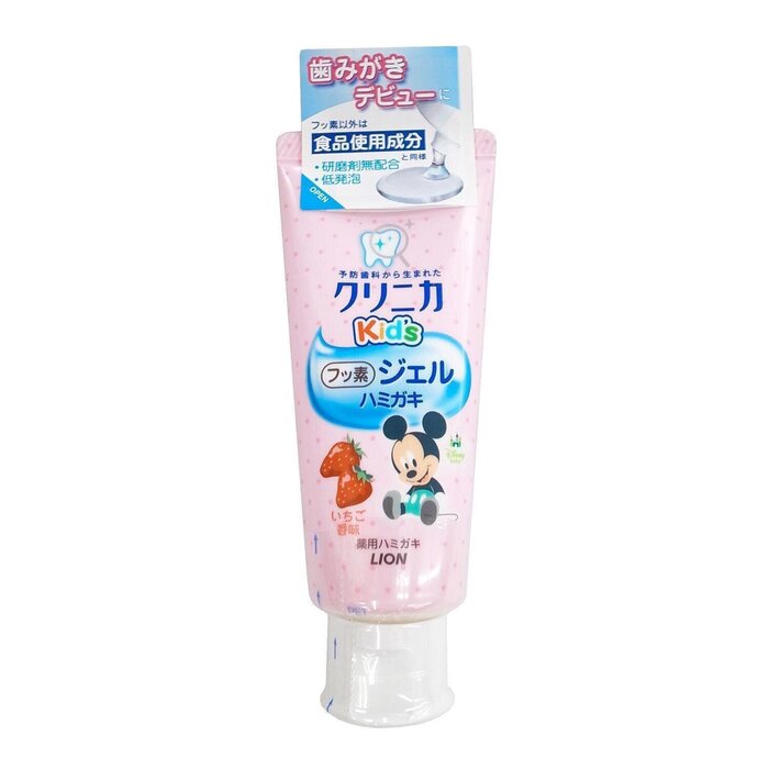 Lion Lion Mickey Kids toothpaste 60g Strawberry flavor Fixed SizeProduct Thumbnail