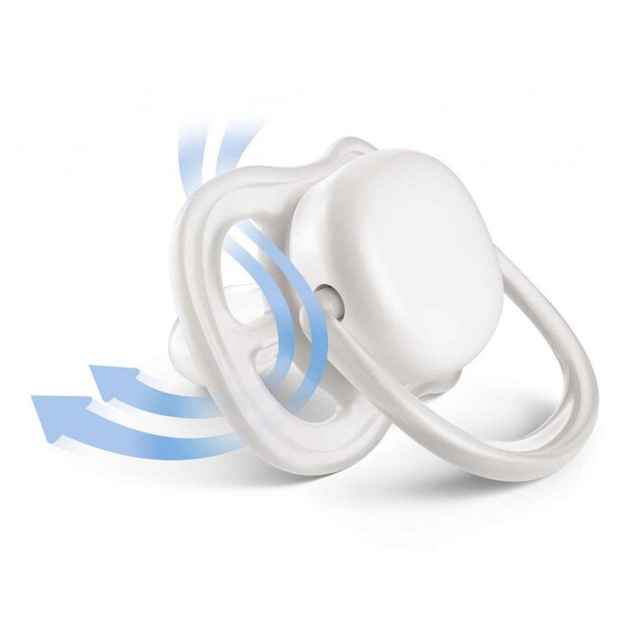 Philips avent PHILIPS AVENT ultra air Nighttime Pacifier(18M+)(Pack of 2)Made in the Netherlands Fixed SizeProduct Thumbnail