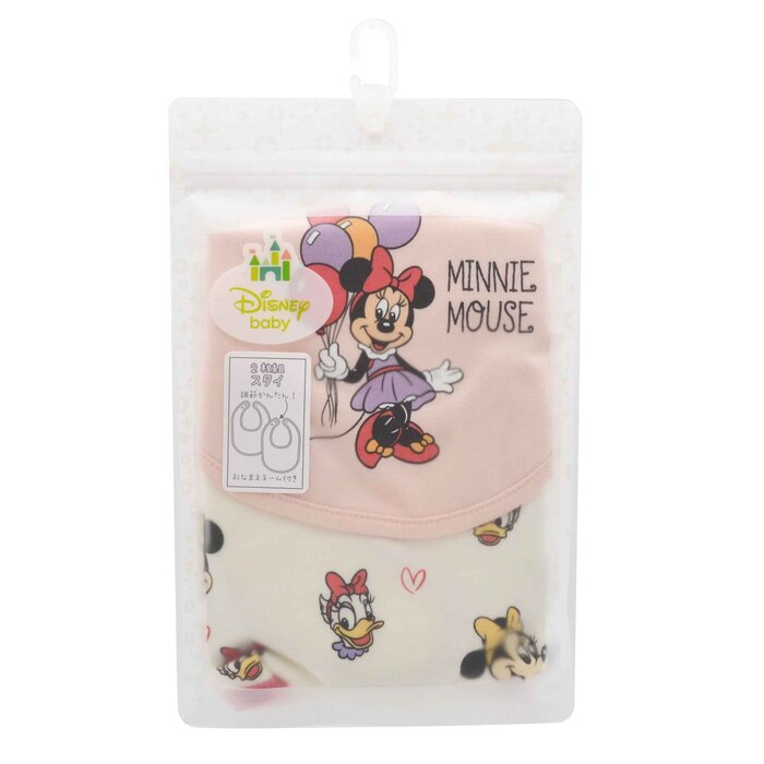 Disney baby Minnie Mouse Bibs 2 packsProduct Thumbnail